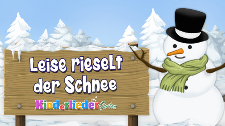 Leise rieselt der Schnee Kinderliedergarten.de